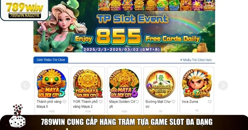 789win cung cấp hàng trăm tựa game slot đa dạng 789win cung cấp hàng trăm tựa game slot đa dạng