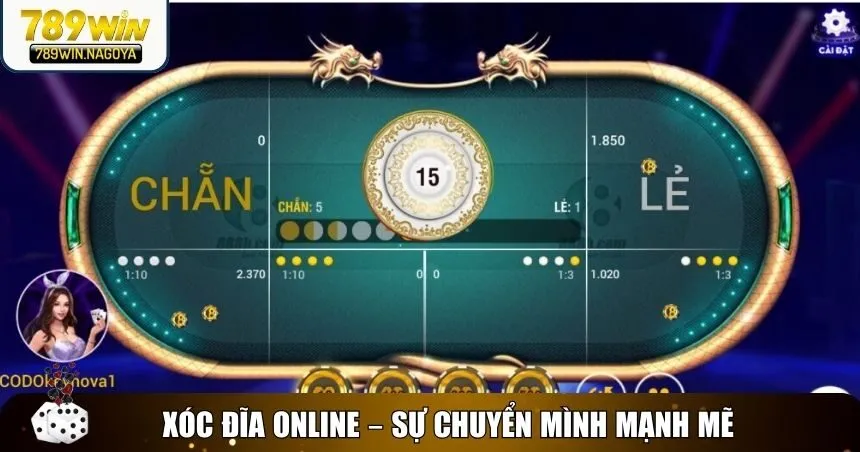 Xóc đĩa online có nhiều điểm vượt trội so với xóc đĩa truyền thống